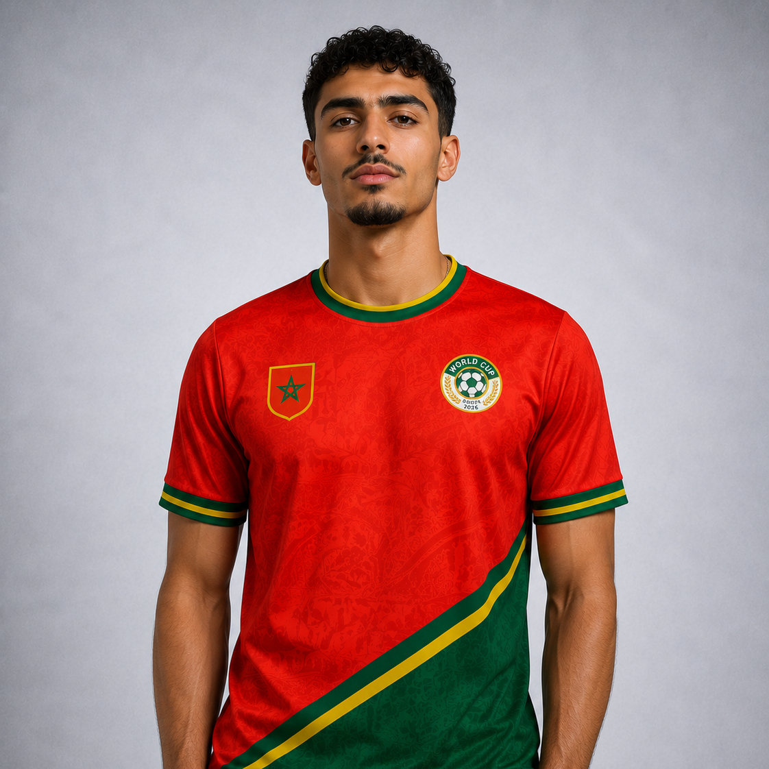 Maillot Maroc Atlas -  Édition Limitée COUPE DU MONDE