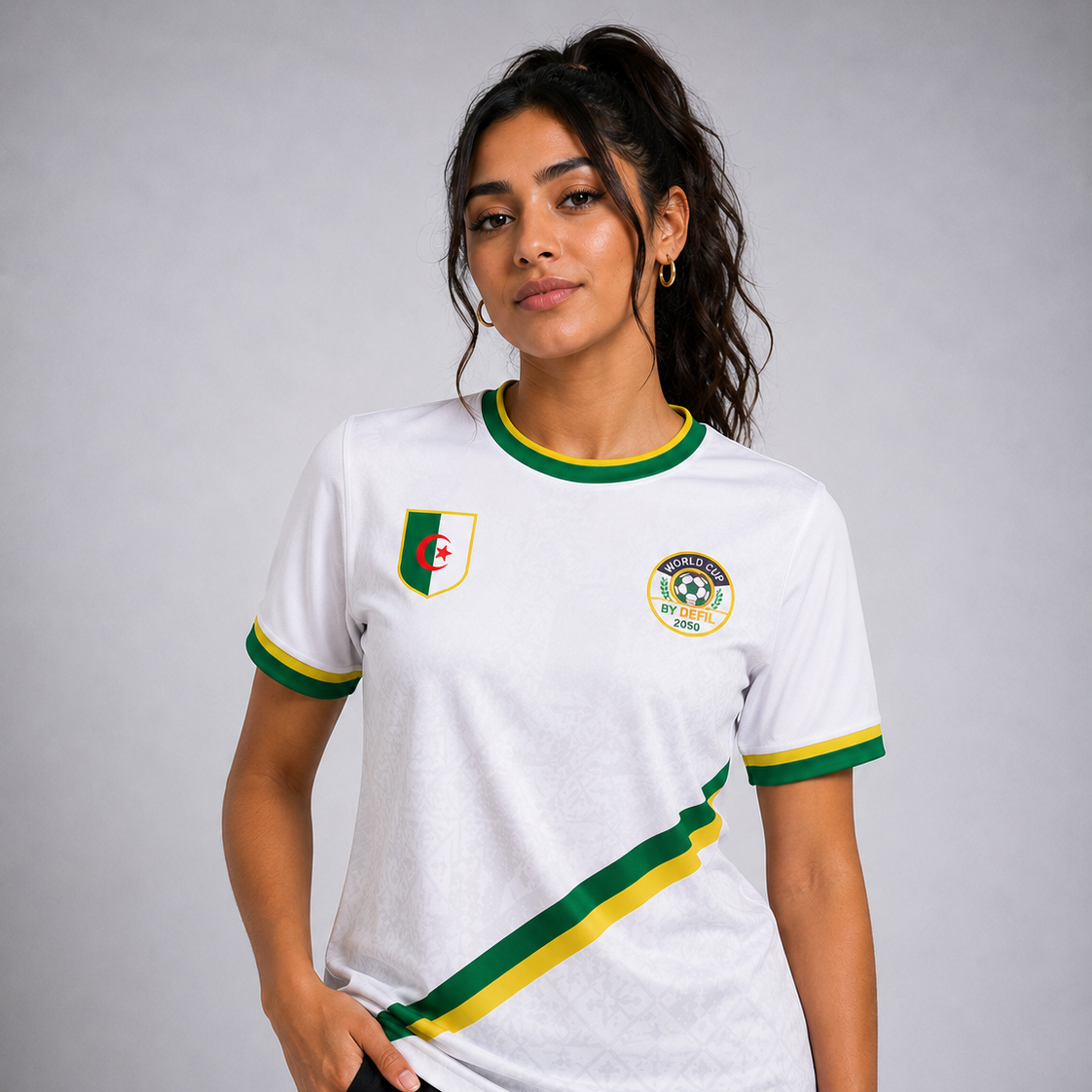 Maillot Algérie Fakhr -  Édition Limitée COUPE DU MONDE