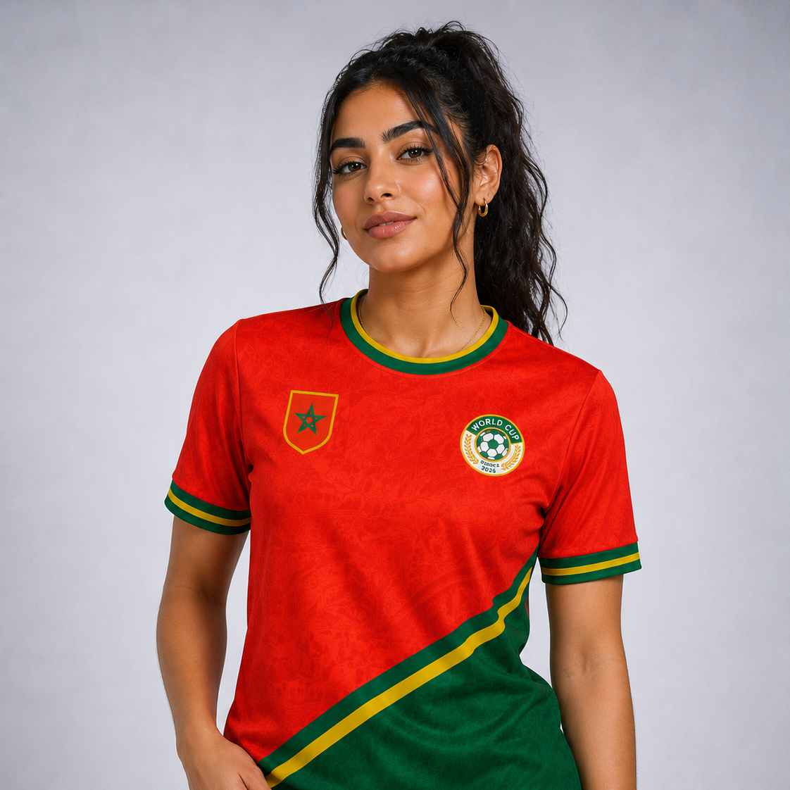 Maillot Maroc Atlas -  Édition Limitée COUPE DU MONDE