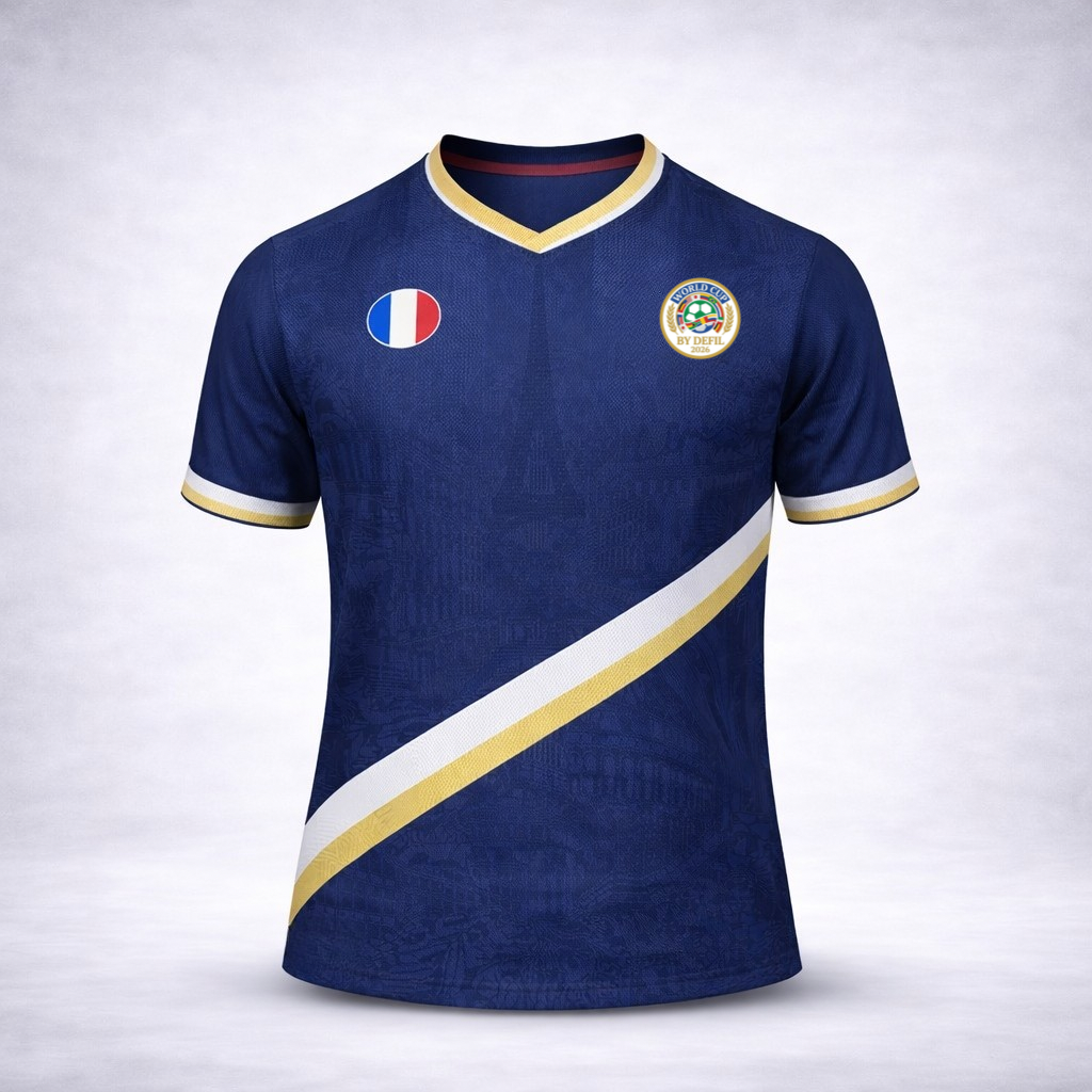 Maillot France Élégance -  Édition Limitée COUPE DU MONDE
