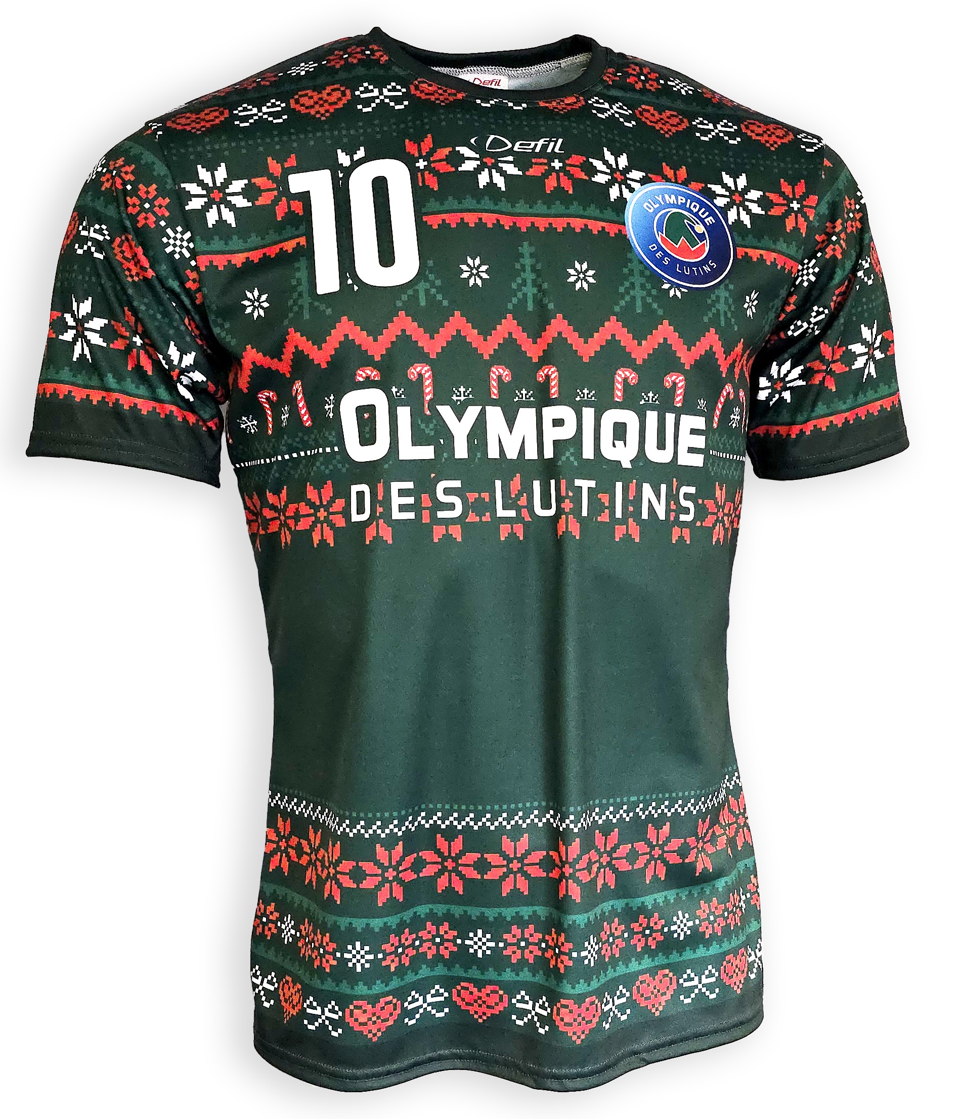 Maillot Noël Vert